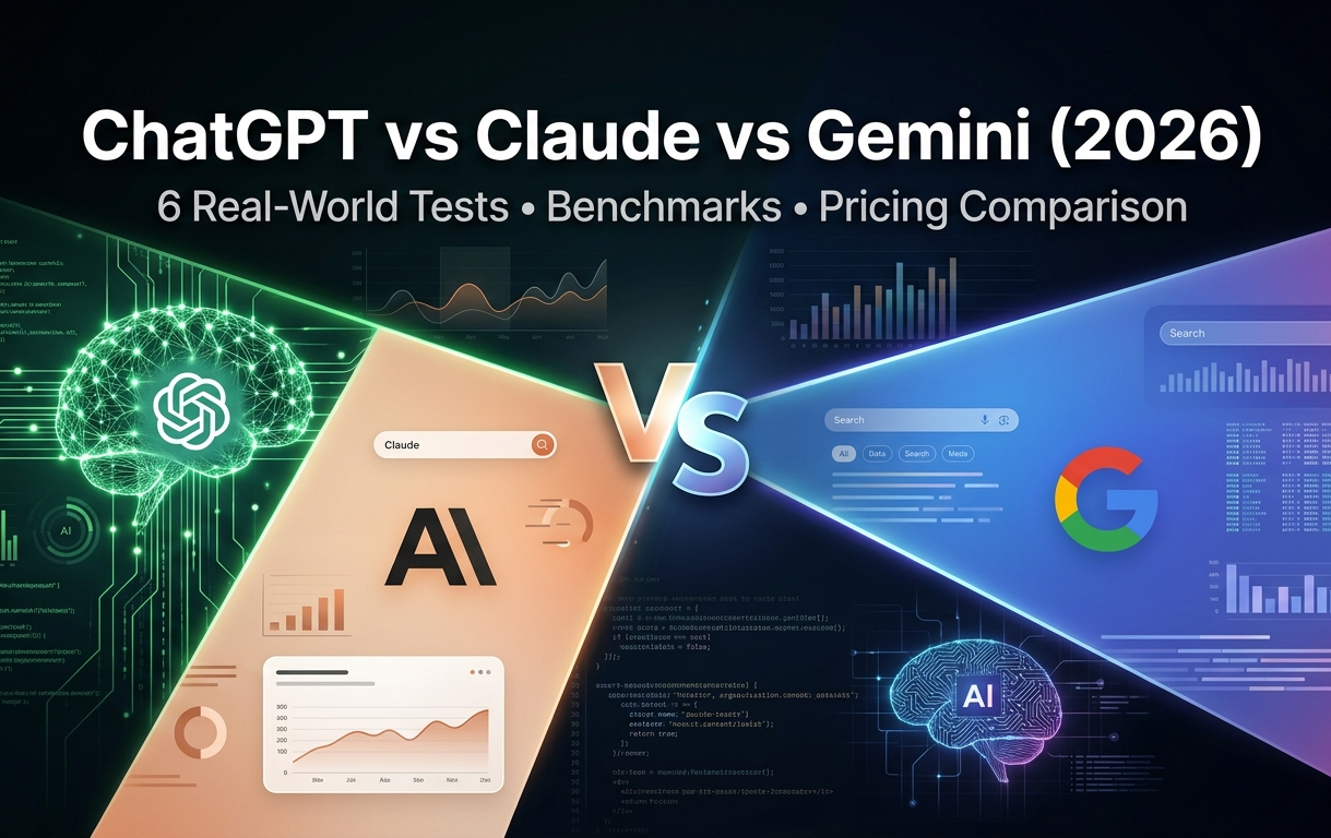 ChatGPT vs Claude vs Gemini: Perbandingan Lengkap AI Terbaik 2026